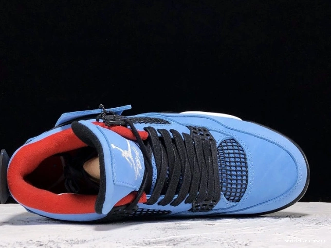 Rep Jack x Jordan 4 Scott Travis Cactus Air 308497-406 0803